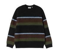 Carhartt Wip - Pull d'hiver en laine d'alpaga - Sundling Stripe/Palisande - Homme - Pulls - Multicolore - Taille: L