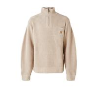 Carhartt WIP Pull-over 'Detroit' beige / orange / blanc cassé, Taille S