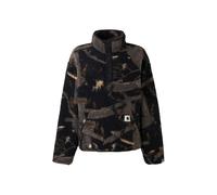 Carhartt WIP Pull-over 'Elliot' chamois / marron / gris foncé / noir, Taille XS