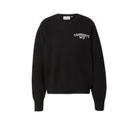 Carhartt WIP Pull-over 'Hugging Cats' noir / blanc, Taille M