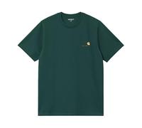 CARHARTT WIP S/S American Script T-Shirt Kale Green, Vert chou frisé, XXL