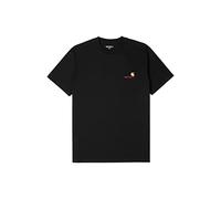 Carhartt WIP S/S American Script T-Shirt men Shortsleeves black taille: L