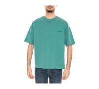 Carhartt Wip - S/S Benton T-Shirt - Homme - Tops - Vert - Taille: M