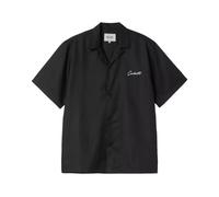 Carhartt Wip - S/S Delray Shirt - Homme - Chemises - Noir - Taille: M