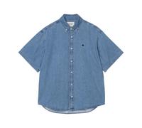Carhartt Wip - S/S Lucas Shirt - Homme - Chemises - Bleu - Taille: M