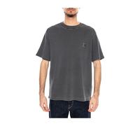 Carhartt Wip - S/S Nelson Waffle T-Shirt - Homme - Tops - Noir - Taille: XL