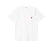Carhartt WIP S/S Pocket Heart Tee men Shortsleeves white taille: XXL