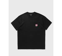 Carhartt - T-shirt en coton biologique - S/S Pocket Heart T-Shirt Black Red en Coton - Taille XL - Noir Noir XL