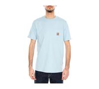 Carhartt Wip - S/S Pocket T-Shirt - Homme - Tops - Bleu - Taille: XL