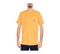 Carhartt Wip - S/S Pocket T-Shirt - Homme - Tops - Orange - Taille: S