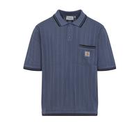 Carhartt Wip - S/S Ramsey Polo - Homme - Tops - Bleu - Taille: S