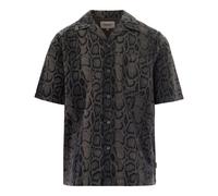 Carhartt WIP chemise homme verte snake camo en twill de coton - S