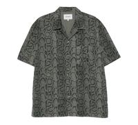 Carhartt Wip - S/S Snake Camo Shirt - Homme - Chemises - Gris - Taille: S