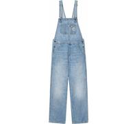 Carhartt WIP - Salopette en jean - Bib Overall Straight W Blue pour Femme en Coton - Taille S - Bleu Bleu S