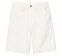 Carhartt Wip - Short Coupe Droite - Homme - Shorts - Blanc - Taille: W33