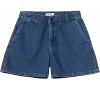 Carhartt WIP - Short en jean décontracté - Lova Short W Blue pour Femme en Coton - Taille L - Bleu Bleu L