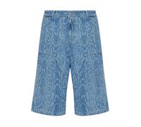 Carhartt Wip - Short Nixon Serpent - Femme - Shorts - Bleu - Taille: 38 FR