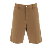 Carhartt Wip - Shorts de Travail en Coton - Homme - Shorts - Brun - Taille: W31