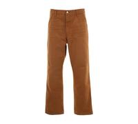 Carhartt Wip - Single Knee Pant - Homme - Pantalons - Brun - Taille: W33