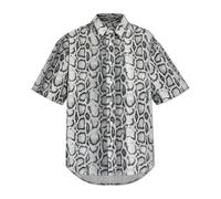 Carhartt Wip - Snake Camo Shirt - Femme - Blouses et Chemises - Gris - Taille: 42 FR