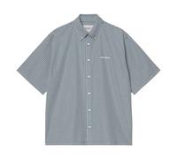 Carhartt Wip - SS Groff Shirt - Homme - Chemises - Bleu - Taille: L