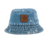 Carhartt Wip - Stamp Bucket Hat 'Maitland' - Homme - Accessoires - Bleu - Taille: S/M