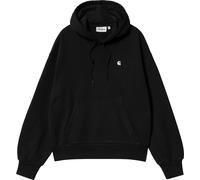 Carhartt WIP - Sweat à capuche - Hooded Casey Sweatshirt W Black Silver pour Femme en Coton - Taille S - Noir Noir S