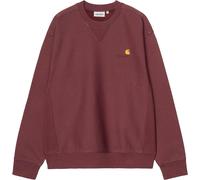 Carhartt WIP - Sweat ample - American Script Sweat Amarone en Coton - Taille M - Bordeaux Bordeaux M