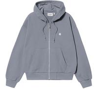 Carhartt WIP - Sweat ample zippé - W' Hooded Casey Jacket Sweat Shady Blue Silver pour Femme en Coton - Taille M - Bleu Bleu M