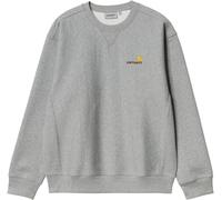 Carhartt WIP - Sweat en coton - American Script Sweat Grey Heather - Taille L - Gris Gris L