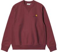 Carhartt WIP - Sweat en coton - American Script Sweat Rondo - Taille S - Bordeaux Bordeaux S