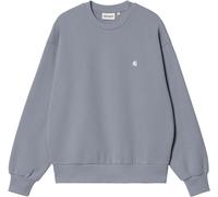 Carhartt WIP - Sweat forme ballon - W' Casey Sweatshirt Shady Blue Silver en Coton - Taille S - Bleu Bleu S