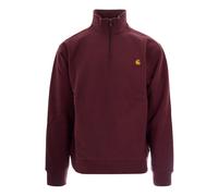 Carhartt WIP Sweat-shirt 'American Script' lie de vin, Taille S