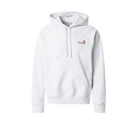 Carhartt Wip - Sweat à capuche American Script en Ash Heather - Homme - Sweatshirts et sweats à capuche - Gris - Taille: L