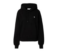 Carhartt WIP - Sweat à capuche - Hooded Casey Sweatshirt W Black Silver pour Femme en Coton - Taille M - Noir Noir M