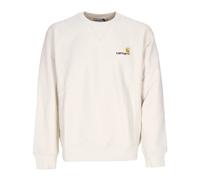 Carhartt WIP Sweat-shirt American Script ras-du-cou Homme Beige Taille XL