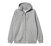 Carhartt WIP - Sweat zippé à capuche - Hooded Chase Jacket Grey Heather / Gold - Taille XL - Gris Gris XL