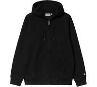 Carhartt – Sweat zippé Hooded Chase Jacket Black Gold – Noir – Taille L