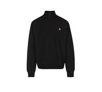 Carhartt WIP Half Zip American Script Half-Zip Sweat noir XL