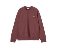 Carhartt WIP - Sweat ample - American Script Sweat Amarone pour Homme en Coton - Taille L - Bordeaux Bordeaux L