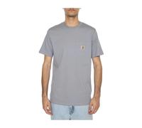 Carhartt Wip - T-Shirt Col Rond - Homme - Tops - Gris - Taille: S