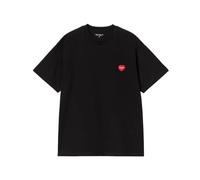 Carhartt Wip - T-shirt cœur II Hartt Logo - Homme - Tops - Noir - Taille: M
