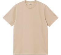Carhartt WIP - T-shirt en coton - S/S Script Embroidery T-Shirt Fleur de Sel White - Taille L - Beige Beige L