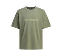 carhartt wip t-shirt homme verte en coton - S