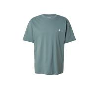 Carhartt WIP T-Shirt 'Madison' menthe / blanc, Taille S