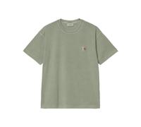 Carhartt Wip - T-shirt Nelson à Manches Courtes et Logo - Homme - Tops - Vert - Taille: L