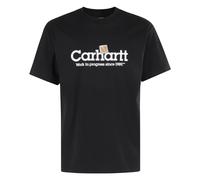 Carhartt Wip - T-shirt noir SS Label - Homme - Tops - Noir - Taille: S