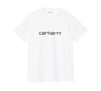 CARHARTT WIP T-Shirt S/S Script Homme Blanc, Blanc, XL