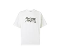 Carhartt WIP T-Shirt 'World Tour' anthracite / noir / blanc, Taille XL