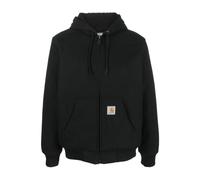 Carhartt Wip - Veste à Capuche en Coton Noir - Homme - Sweatshirts et sweats à capuche - Noir - Taille: XL